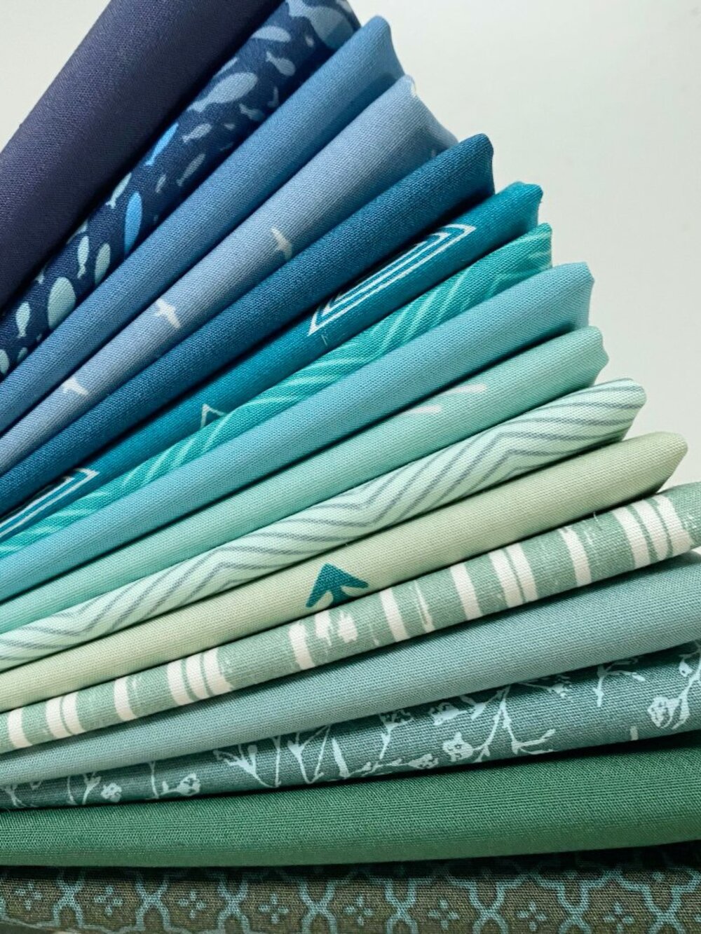 Feeling Blue Curated Quilt Fabric Bundle | Various AGF Designer and Collections